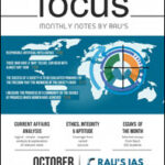 Rau’s IAS Focus Monthly Magazine October 2023 English Medium (XEROX)