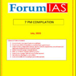 Forum Ias 7 PM Compilation for The Month Of July 2023 English Medium