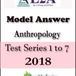 L2A Anthropology Test Series 1 to 7  English Medium 2018