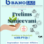 Bano IAS  Prelims Sanjeevani Current Affair September-2024  English Medium