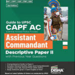 UPSC CAPF AC Assistant Commandant Descriptive Paper II DISHA Publication English Medium
