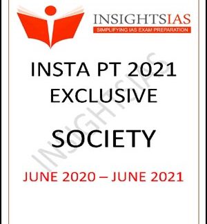 Insights Ias Pt Exclusive Society 2021 Printed Notes English Medium