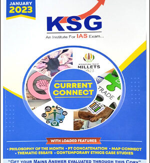 KSG Ias Current Connect January 2023 English Medium Original Book 