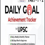 Target Ias Daily Goal Achievement Tracker for UPSC By Dr Sudharshan Dilip Lodha ( Air - 571) Part 1 + 2 English Medium 02 Booklets Combo Set