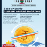 IAS Baba Current Affairs Monthly Magazine March 2023 Printed Notes English Medium