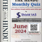 Shield Ias The Hindu Monthly Quiz June 2024 English Medium