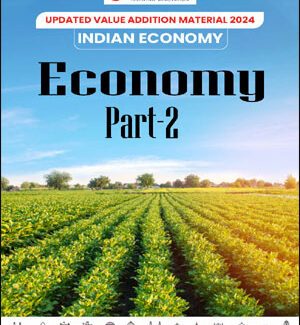 Vision Ias  Updated Value Addition Material 2024  Indian Economy Part - 2  English Medium