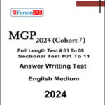 Forum Ias MGP Cohort 7 Answerwritting Test Series 2024 English Medium