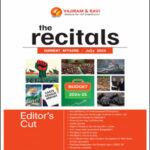 Vajiram & Ravi  The Recitals Monthly Current Affairs  July 2024  English Medium Original
