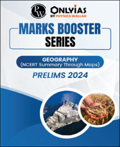 Only Ias Geography Marks Booster Series Prelims 2024 Printed Notes