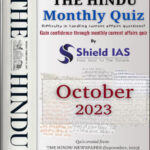 Shield Ias The Hindu Monthly Quiz October 2024 English Medium