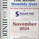 Shield Ias  The Hindu Monthly Quiz  November  2024  English Medium
