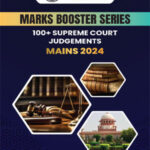 Only Ias Marks Booster Series 100+ Supreme Court Judgements Mains 2024 English Medium