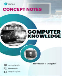 Basic Computer Knowledge Edutap  Epfo Notes 2025 English Medium