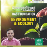 Mahecha Publication Ras Foundation Environment & Ecology Springboard Academy By Sunil Poonia New Edition 2023 Class Notes Original Book English Medium
