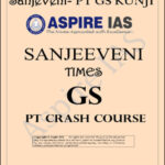 Aspire IAS GS Prelims Crash Course Sanjeevani Times English Medium B/W Printout
