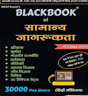 Nikhil Gupta BlackBook English Vocabulary English Medium + Hindi Medium Updated 2024 Edition 