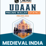 Only IAS Udaan Medieval India For Prelims Static English Medium 2024 (Xerox)