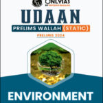 Only IAS Udaan Environment For Prelims Static English Medium 2024 Original Book