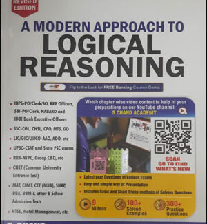 S.Chand  Logical Reasoning ( A Modern Approach To Logical Reasoning )  Revised Edition  2024