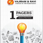 Vajiram & Ravi 1 Pagers Mains Quick Revision Material Based On PYQs Themes English Medium 2023