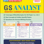 GS Score GS Analyst Monthly Current Affairs Magazine July English Medium 2023