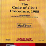 LexisNexis Universal’s The Code Of Civil Procedure, 1908 Bare Act Original Book 2025 Edition English Medium