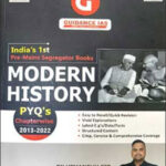 Guidance IAS Modern History PYQ’s Chapter wise India’s 1st Pre-Mains Segregator Book By Himanshu Sir 2013-2022 English Medium Original Book