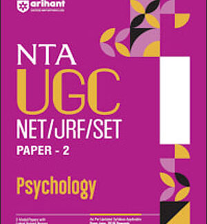 Arihant Publication NTA UGC NET/JRF/SET Psychology Papers-2 Solved Papers English Medium 2024 Original Book