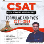 Amit Garg Csat Formulae and Pyq's 2011-2024 Ias Setu English Medium