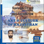 Mahecha Publication Ras (Rajasthan) Foundation Art & Culture Of Rajasthan Springboard Academy New Edition 2023 Class Notes Original Book English Medium