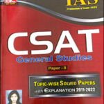 KBC Nano CSAT General Studies Paper II Topic wise Solved Paper Preliminary Exam English Medium 2023 Original book