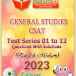 Insights IAS General Studies CSAT Test Series English Medium 2023