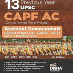13 Year CAPF AC UPSC PYQ  Disha Publication English Medium