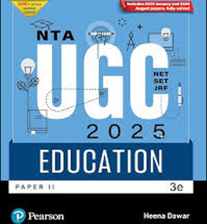 NTA UGC NETSETJRF Education Paper 2 By Heena Dawar 2025 Pearson English Medium