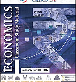 Vision IAS GS Foundation Economics Part I+II+III+IV Printed Notes 2022