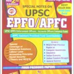 UPSC EPFO/APFC New 2nd Edition Four Previous Papers By Dr. P .D. Kapoor, Dr. N. K. Mittal English Medium Original Book