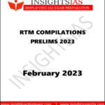 Insights IAS RTM Compilation Prelims February 2023 Printed Notes English Medium
