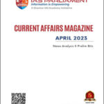 Shankar IAS Monthly Current Affairs Magazine  April 2023 IAS Parliament Printed Notes 2023 English Medium