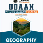 Only IAS Udaan Geography For Prelims Static English Medium 2024 Original Book