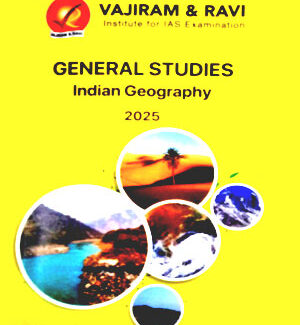 Vajiram & Ravi Indian Geography Yellow Book 2025 English Medium Printed Notes