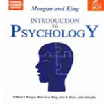 Introduction To Psychology Morgan And King 9th Edition 2025 English Medium Original Book
