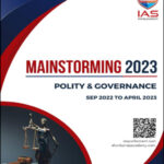 Shankar Ias Mainstorming Polity & Governance (Sep 2022 To April 2023) Ias Parliamen English Medium 2023