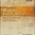 A New Look At Modern Indian History S. Chand 33rd Edition By B L Grover & Alka Mehta English Medium 