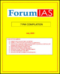 7 PM July 2025 Forum IAS