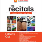 Vajiram & Ravi The Recitals Monthly Current Affairs May 2024 English Medium Xerox Notes