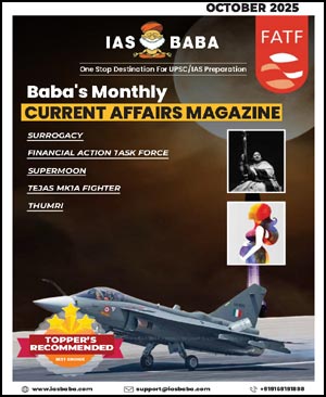 IAS Baba Monthly Current Affairs October 2025 English Medium