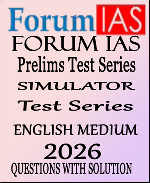 Forum Ias General Studies Simulator Test Series 2026  English Medium