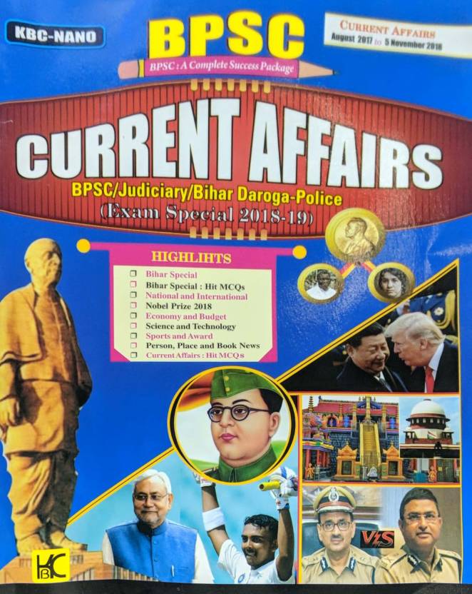 BPSC CURRENT AFFAIRS 20182019 (ENGLISH MEDIUM)