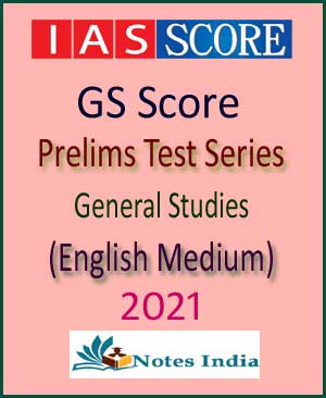 GS Score - General Studies - Prelims Test Series 2021 - English Medium ...